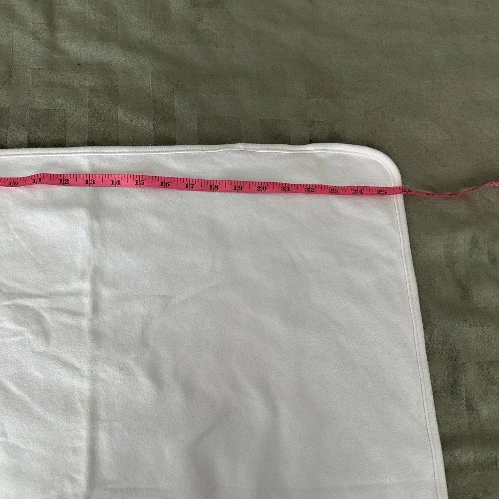 VTG Baby Girls Pink Floral Hooded‎ Towel 6-9 Months 100% Cotton Bath Wrap Infant